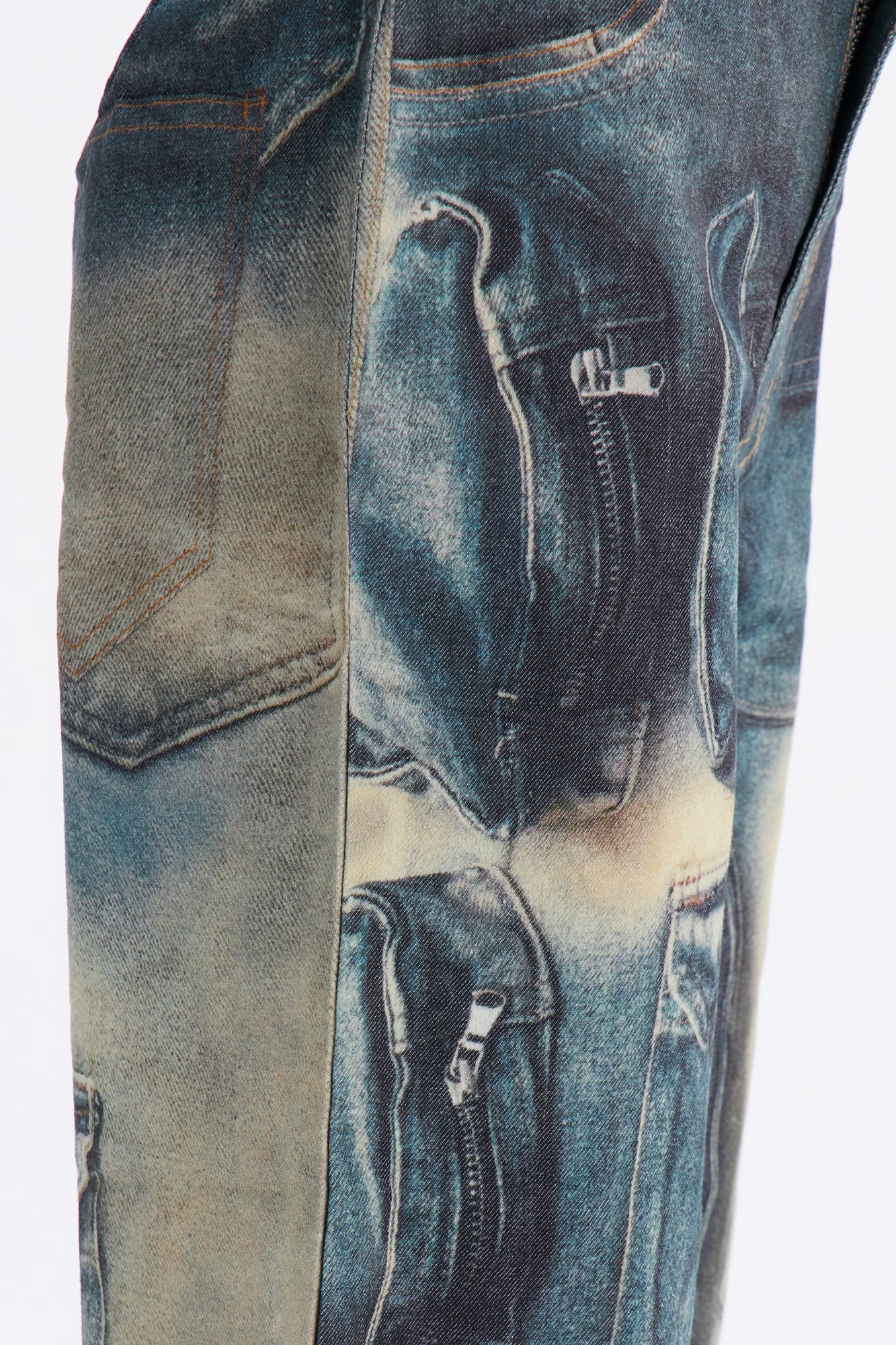 Mini As You Should Jorts - Blue/combo - Image 4