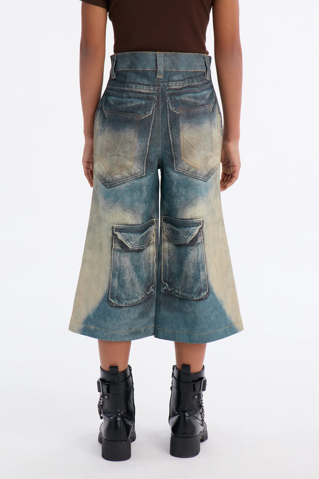 Mini As You Should Jorts - Blue/combo - Image 5
