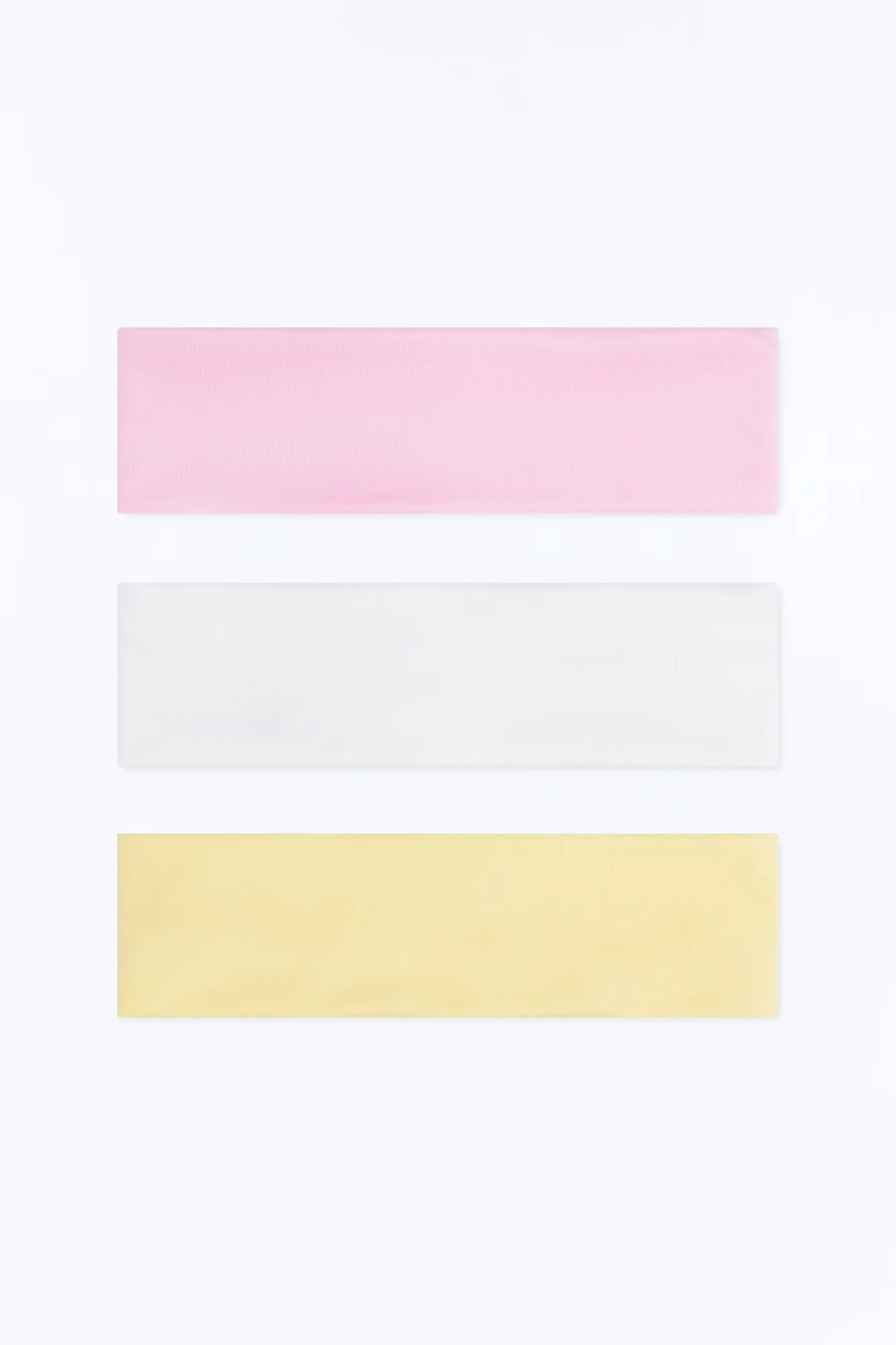 Mini Athletic Girly 3 Piece Headband Set - Multi Color