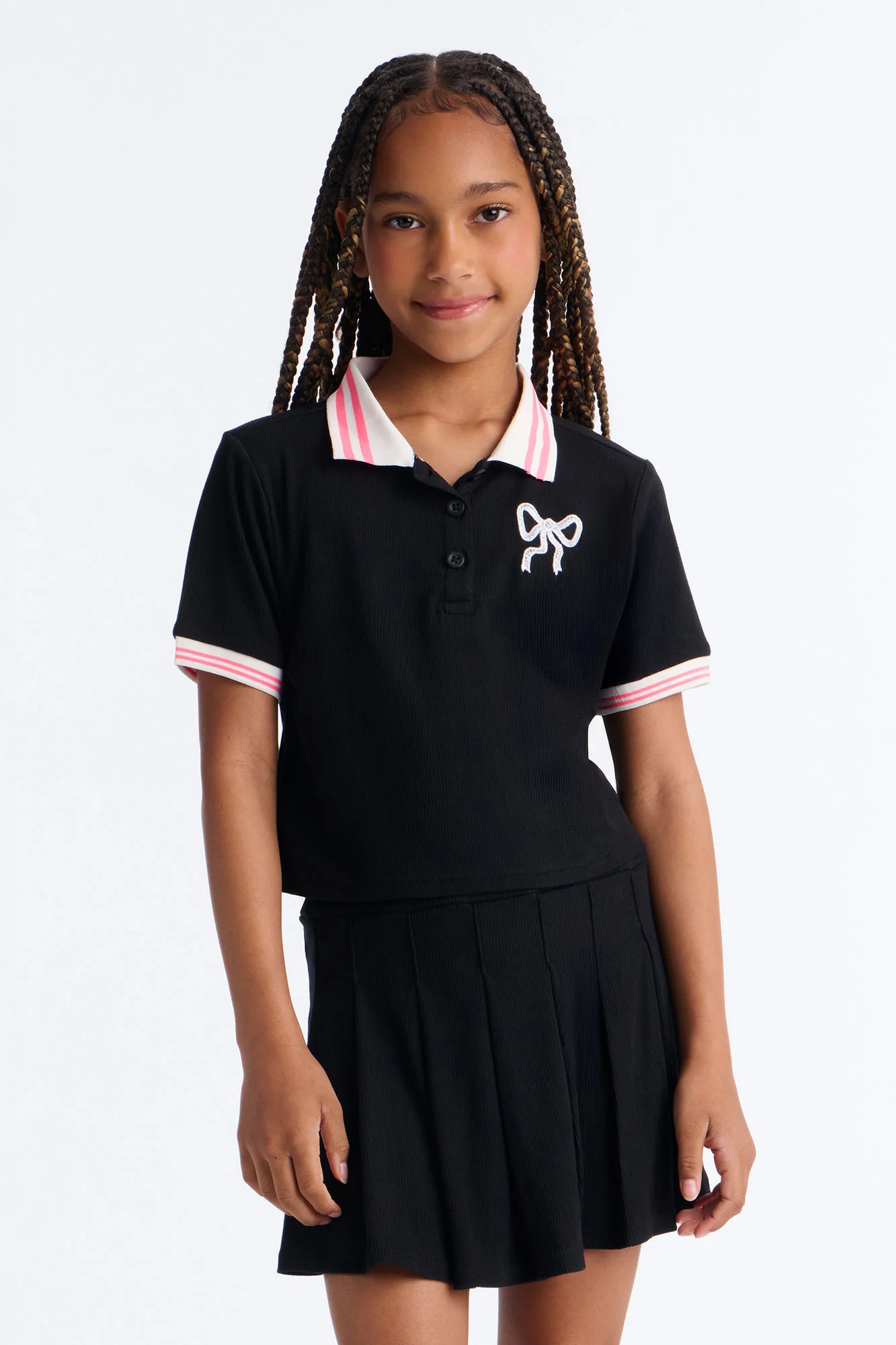 Mini Better Every Day Skort Set - Black - Image 2