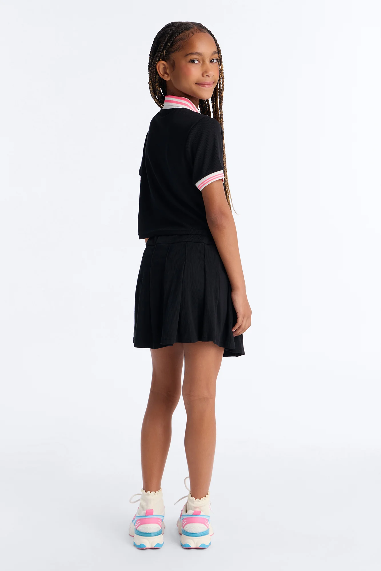 Mini Better Every Day Skort Set - Black - Image 5