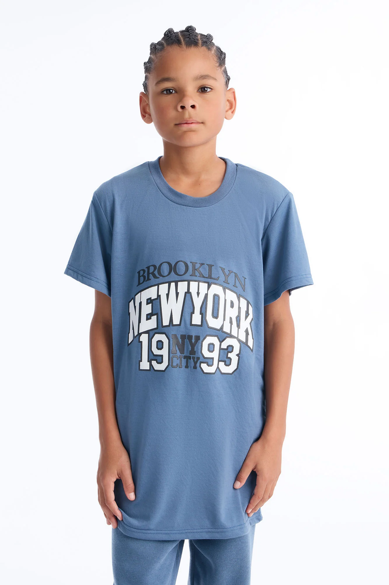 Mini Brooklyn 1993 Jogger Pant Set - Blue - Image 2
