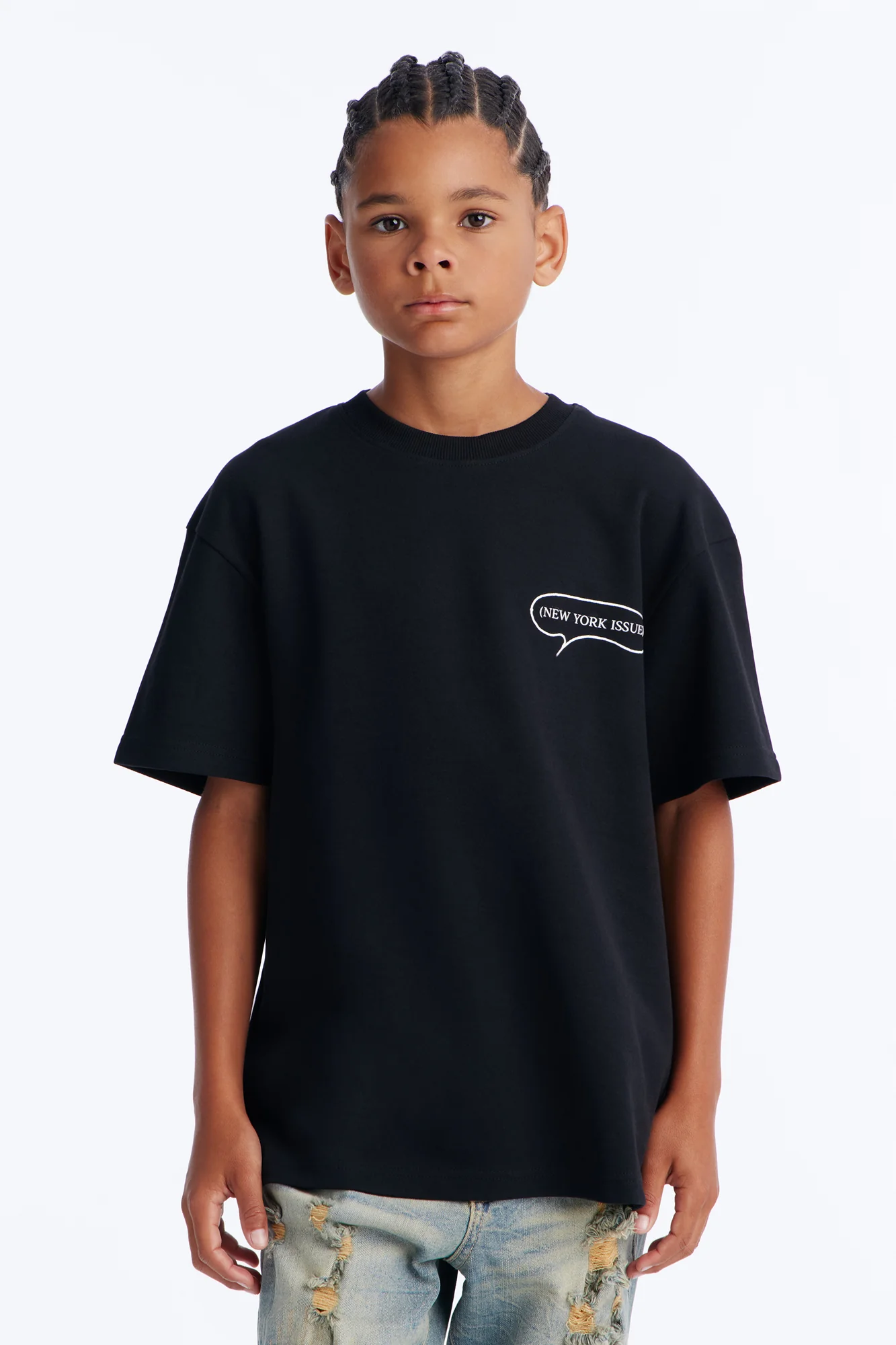Mini Busy Streets Of NYC Short Sleeve Tee - Black - Image 5