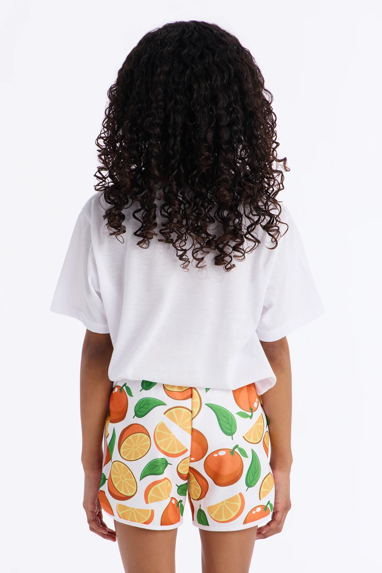 Mini California Orange Short Set - Orange/combo - Image 4