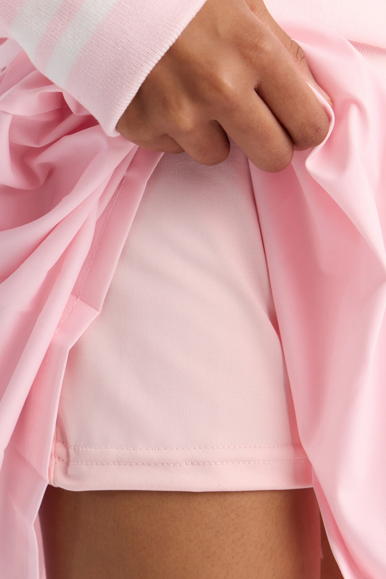 Mini Chase Your Dreams Pleated Skort Set - Pink - Image 4