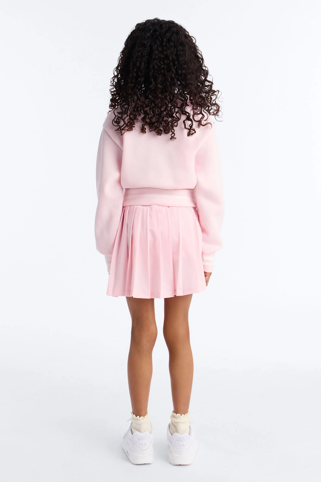 Mini Chase Your Dreams Pleated Skort Set - Pink - Image 5
