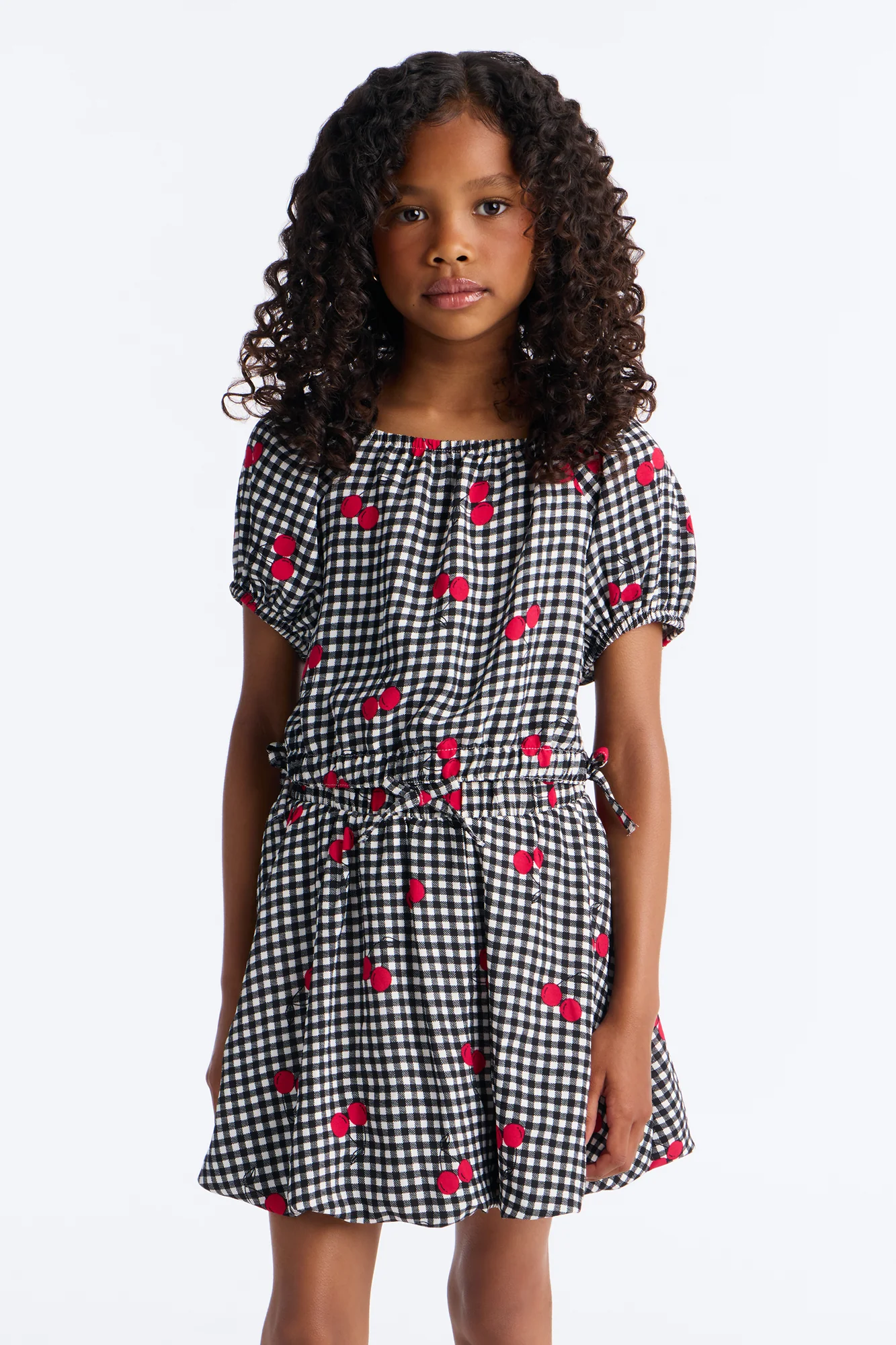 Mini Cherry Nice To Meet You Skirt Set - Black/combo - Image 2