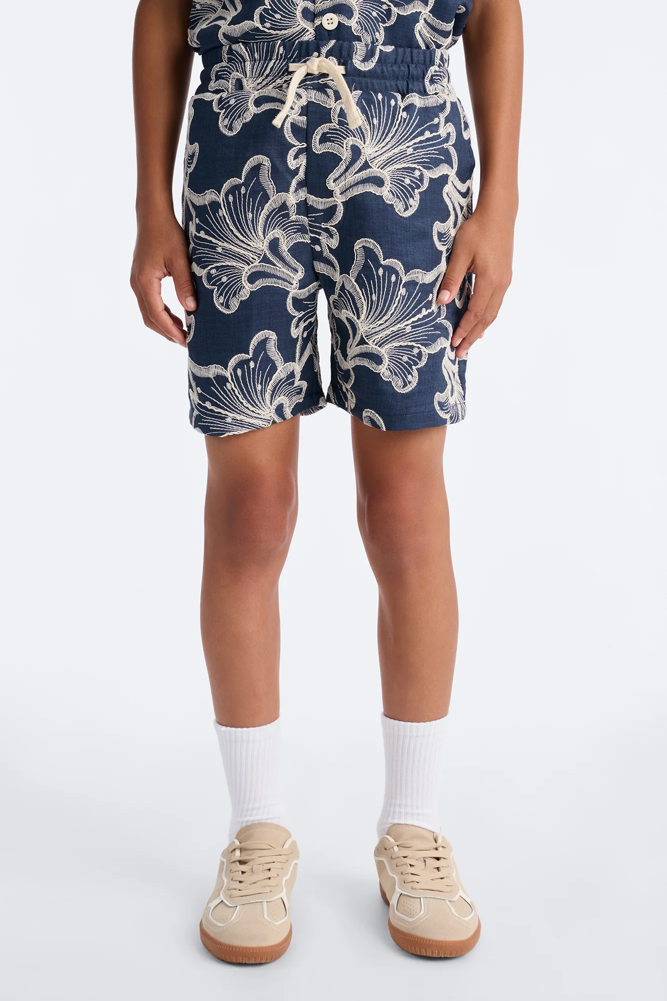 Mini Coastal Drift Short - Navy
