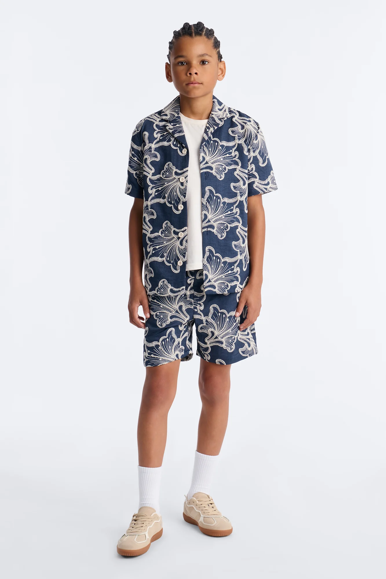 Mini Coastal Drift Short - Navy - Image 2