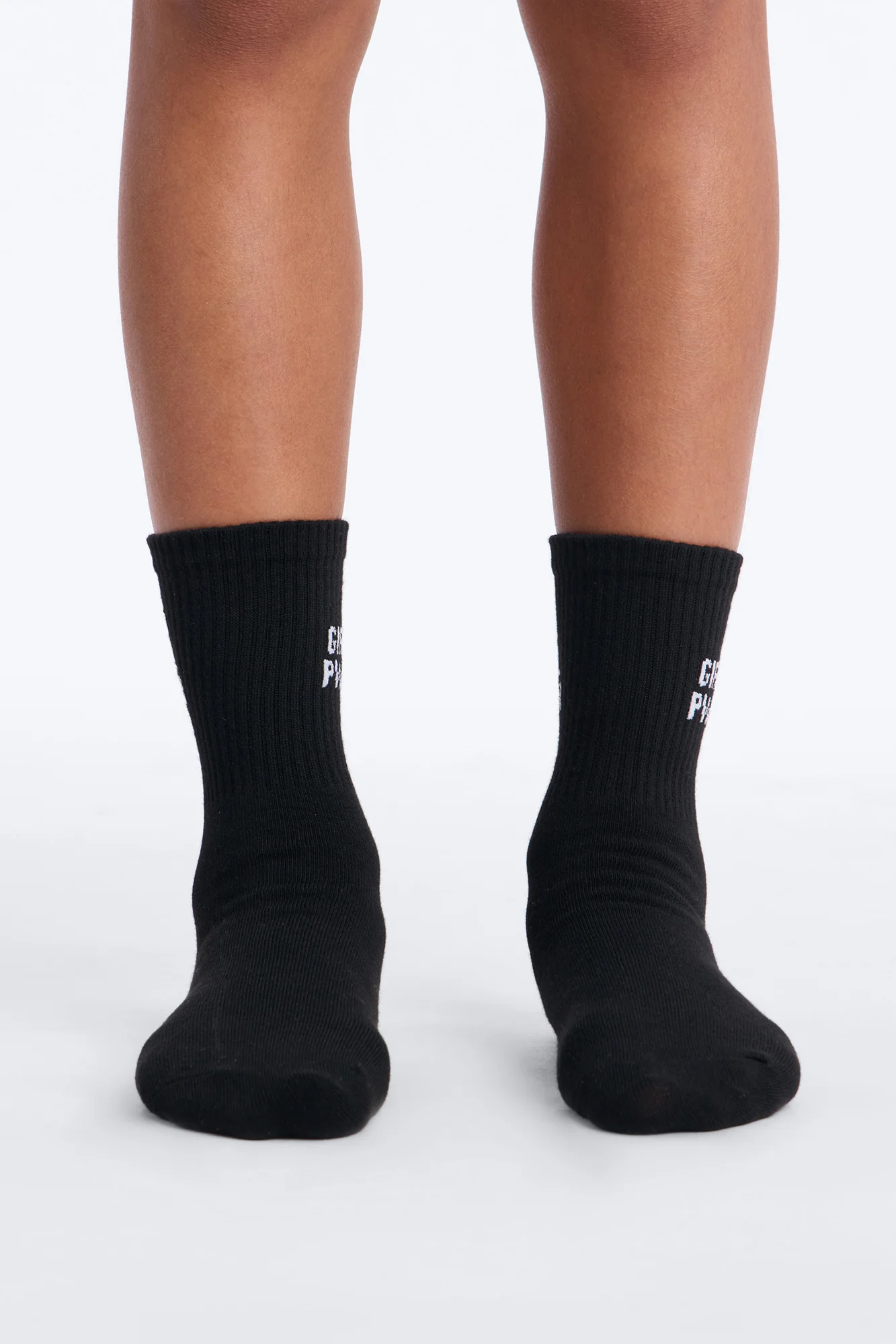 Mini Cutesy Socks - Black/White - Image 2
