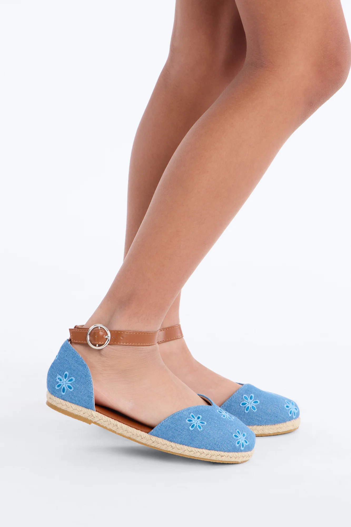 Mini Dani Espadrilles - Denim - Image 4