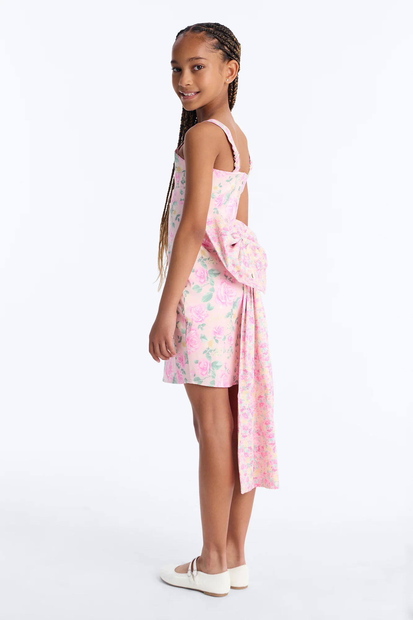 Mini Daydreaming Forever Floral Print Dress - Pink/combo - Image 4