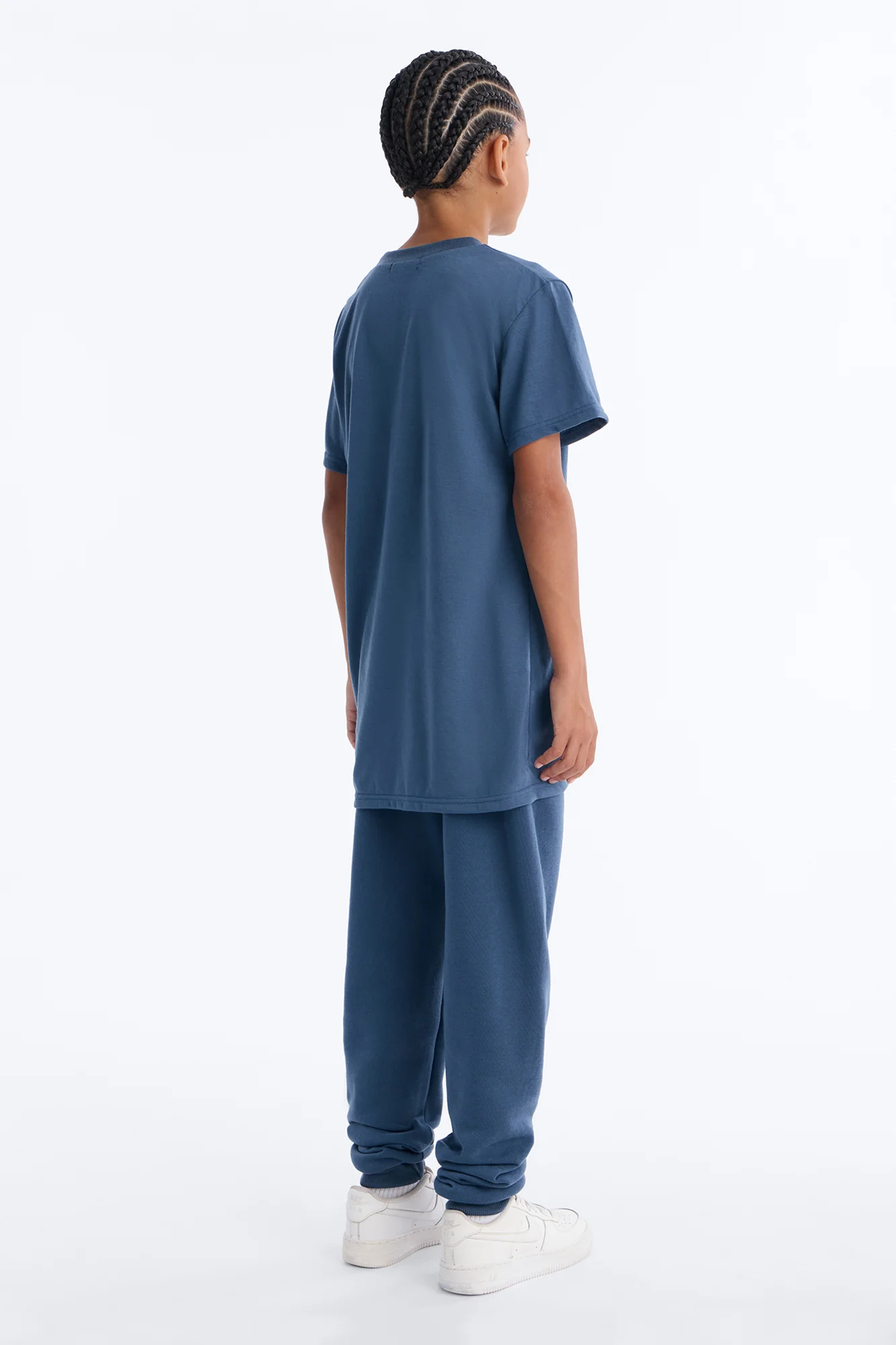 Mini Don't Mess With The GOAT Jogger Pant Set - Blue - Image 4