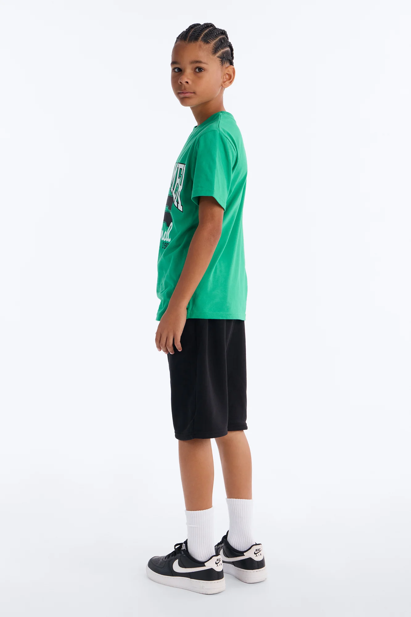 Mini Dreamer For Life Short Set - Green/combo - Image 3