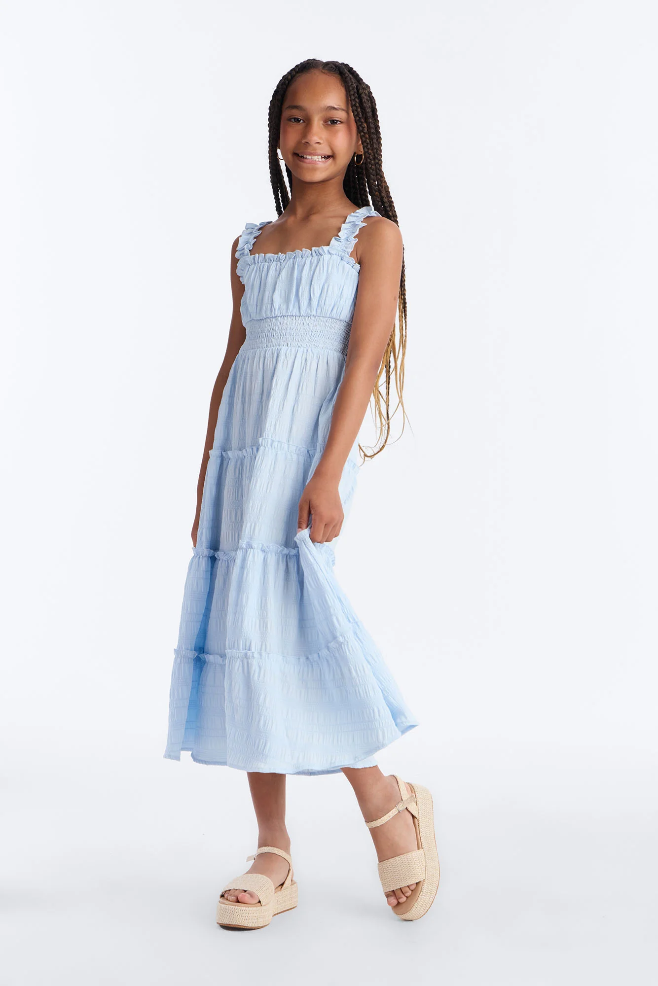 Mini Dreaming Big Dress - Blue - Image 3