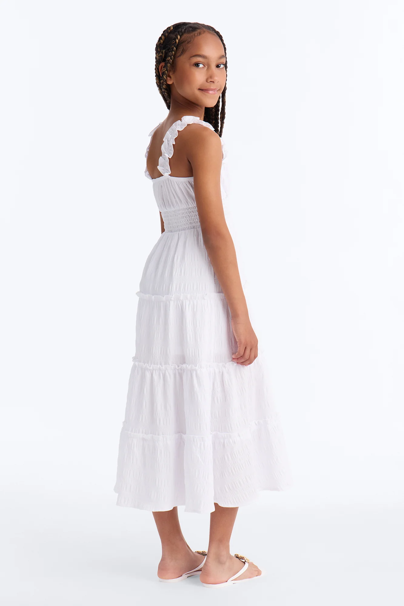 Mini Dreaming Big Dress - White - Image 4