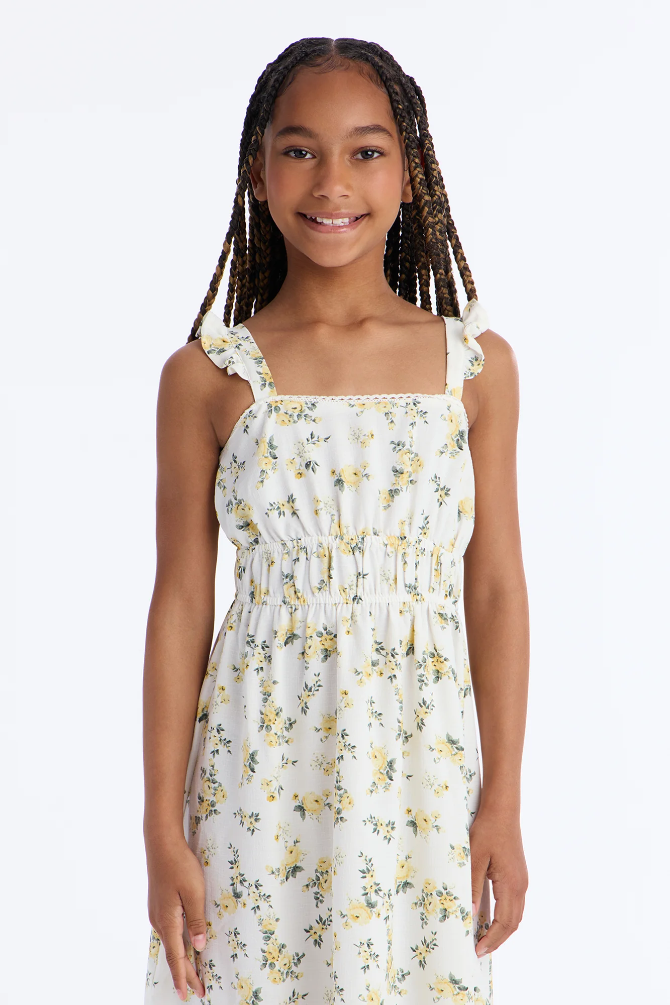 Mini Feeling Grateful Dress - White/combo - Image 2