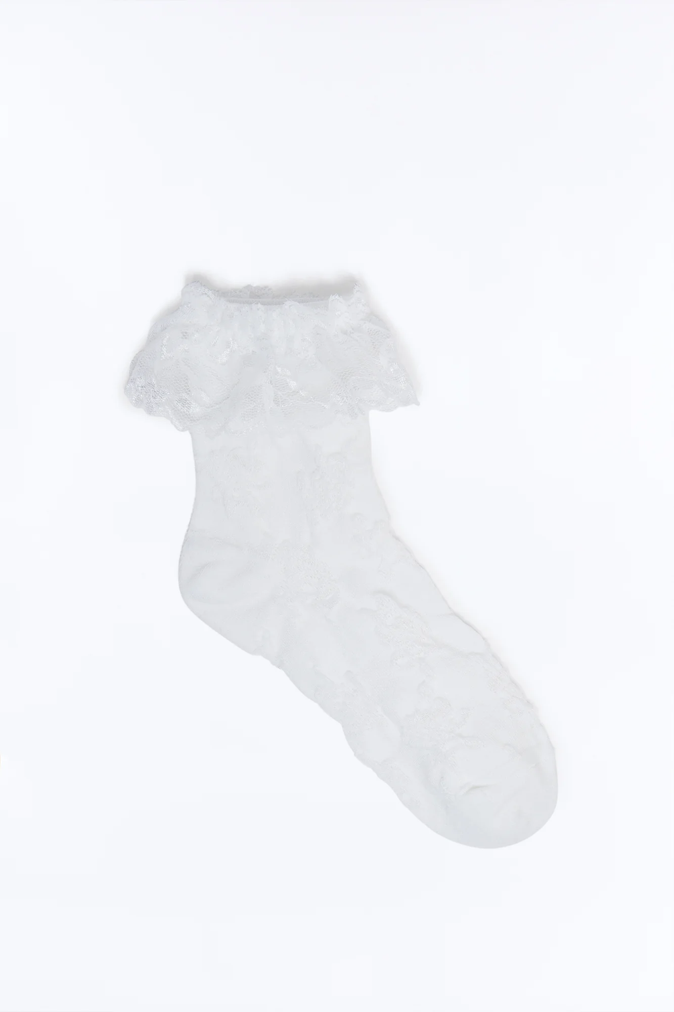 Mini Floral Dreams Socks - White - Image 3