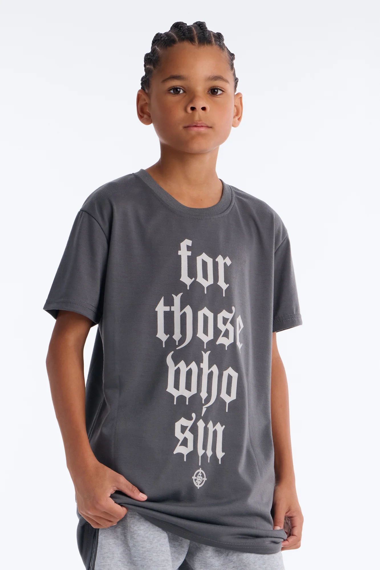 Mini For Those Who Sin Short Set - Grey - Image 2