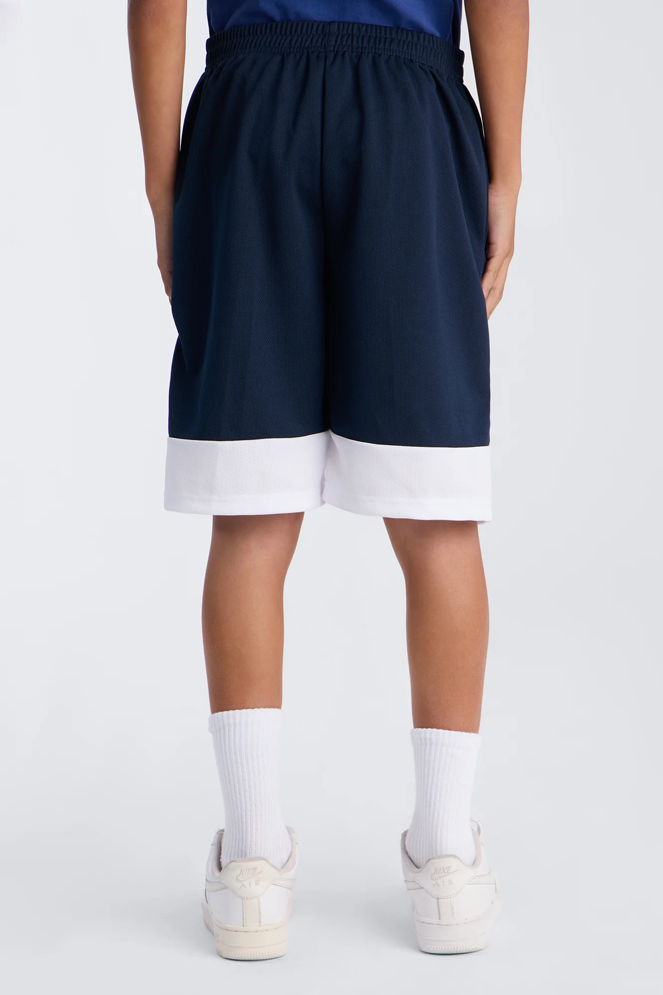 Mini Forever A Legend Mesh Shorts - Navy - Image 3