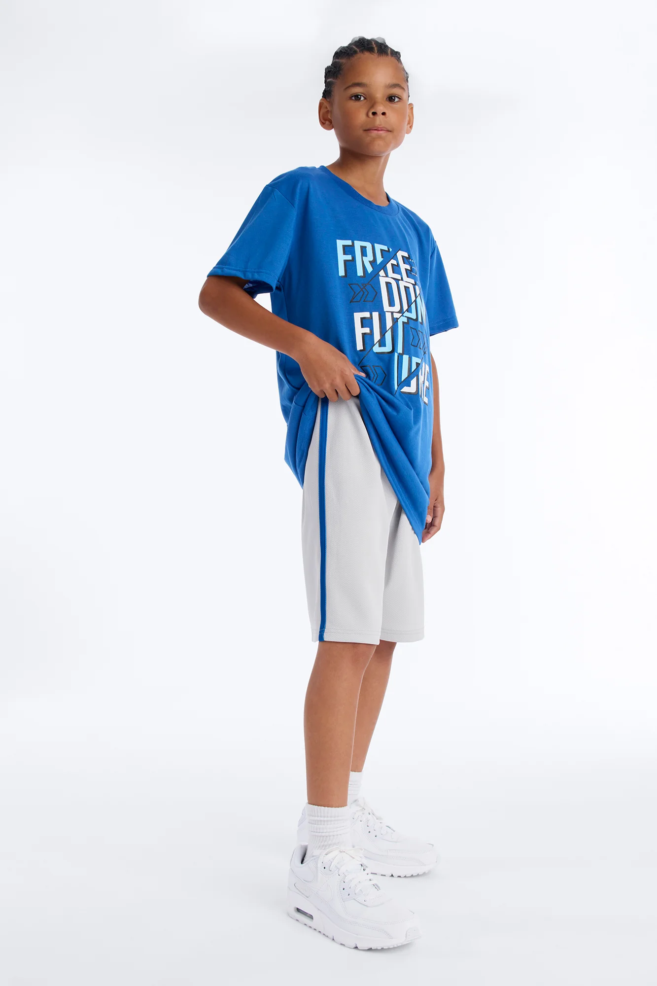 Mini Freedom Future Short Set - Blue/combo