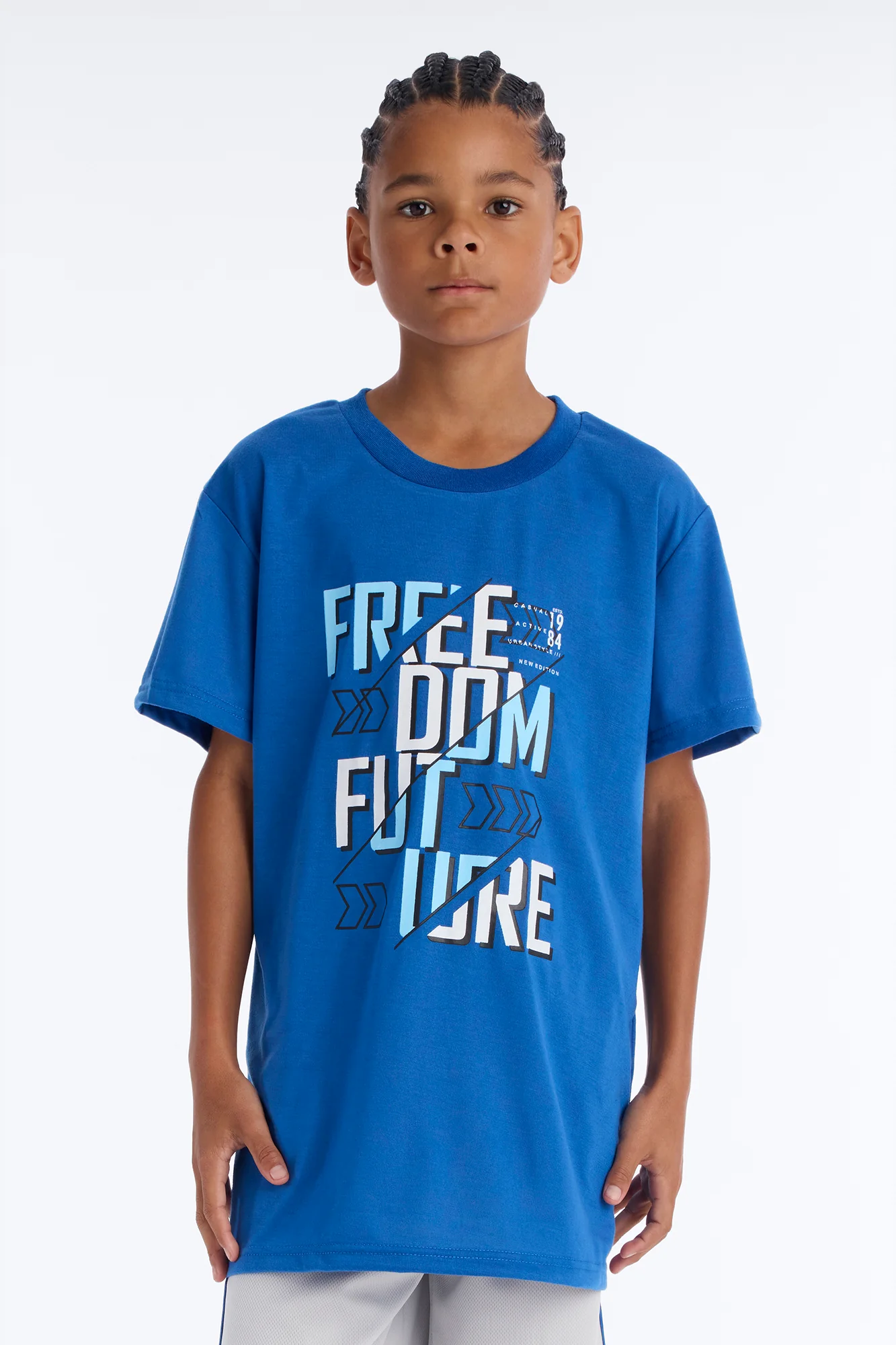 Mini Freedom Future Short Set - Blue/combo - Image 2