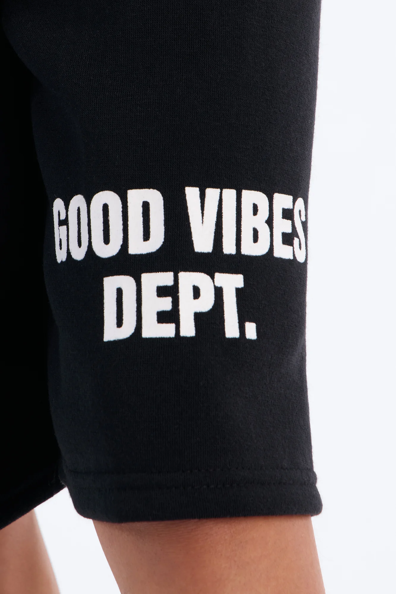 Mini Good Vibes Dept. Short Set - Black - Image 2