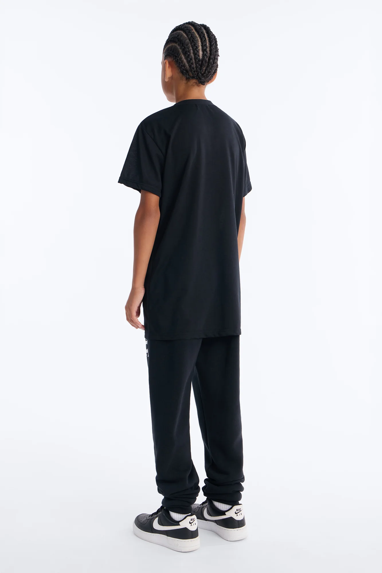 Mini Have To Hustle Jogger Pant Set - Black - Image 3