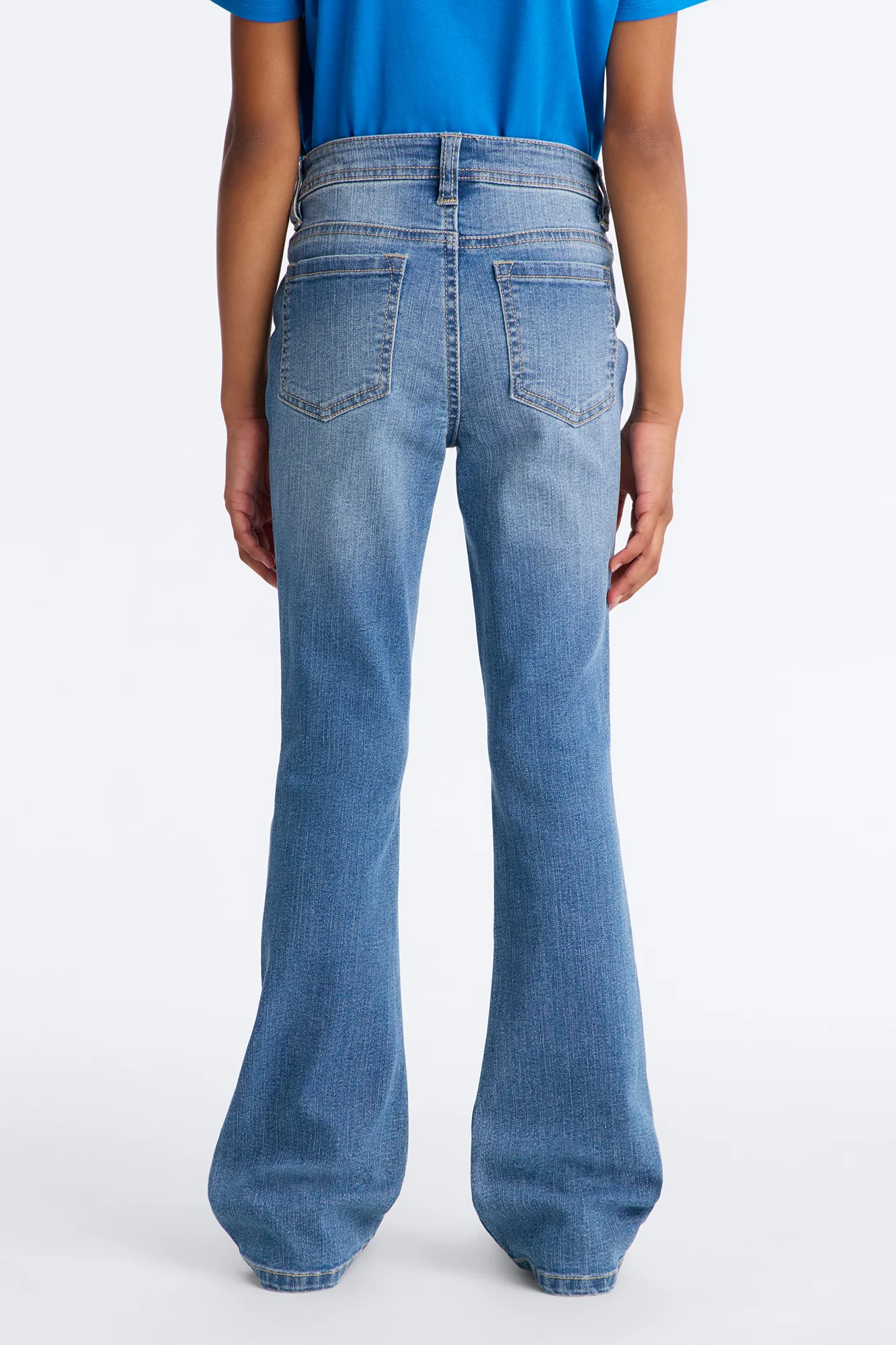 Mini Heart So Full Flare Jeans - Medium Wash - Image 4