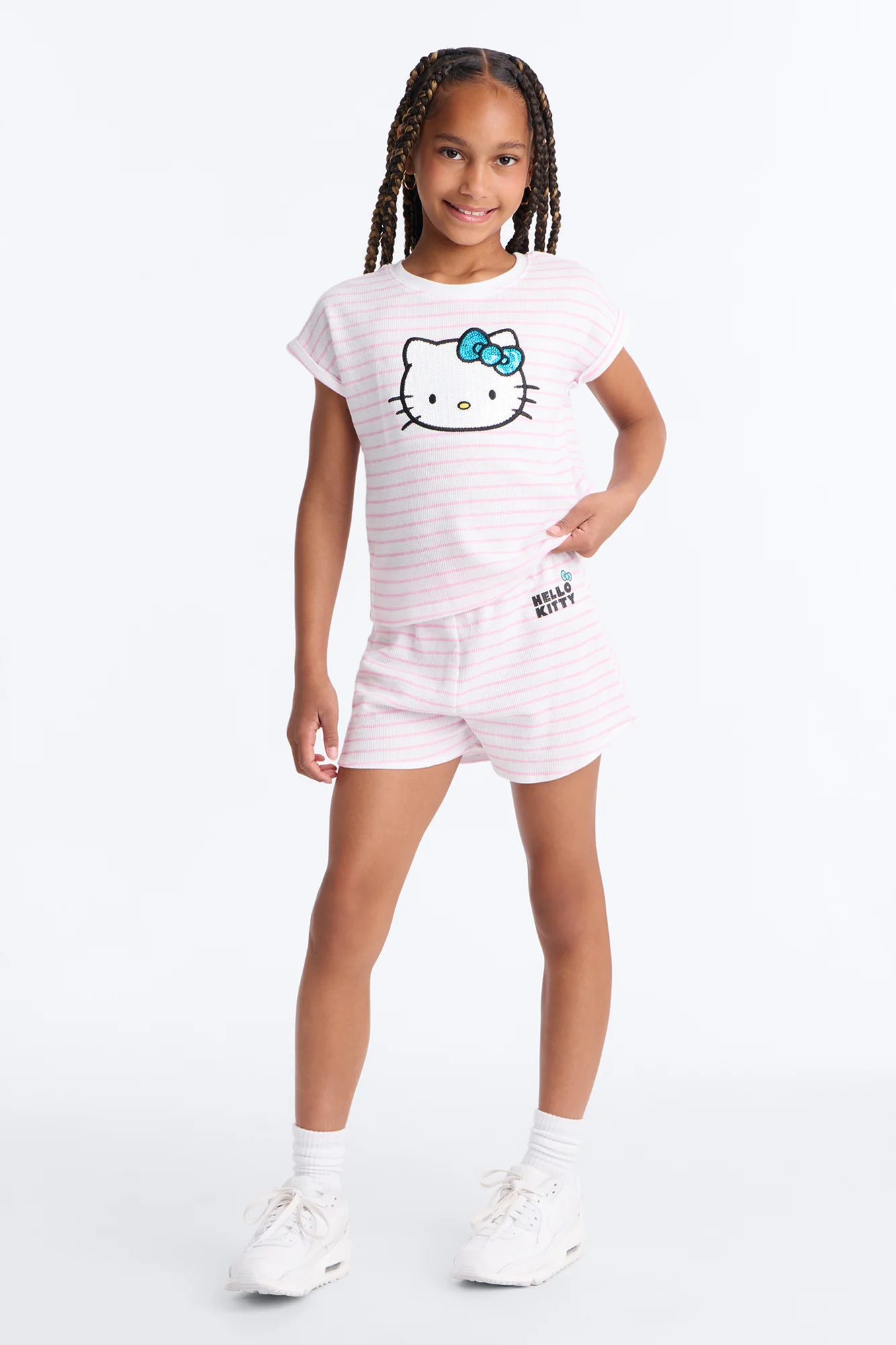 Mini Hello Kitty Always Cute Short Set - Pink