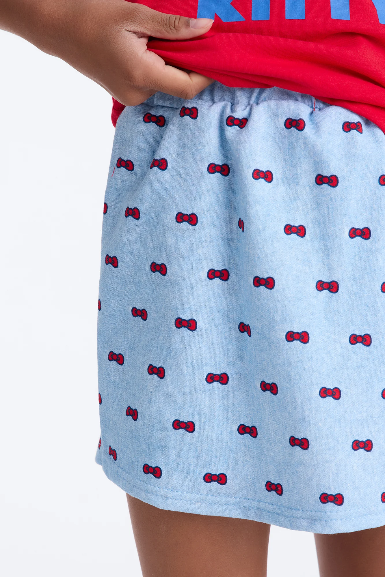 Mini Hello Kitty Positively Perfect Skort Set - Red/combo - Image 4