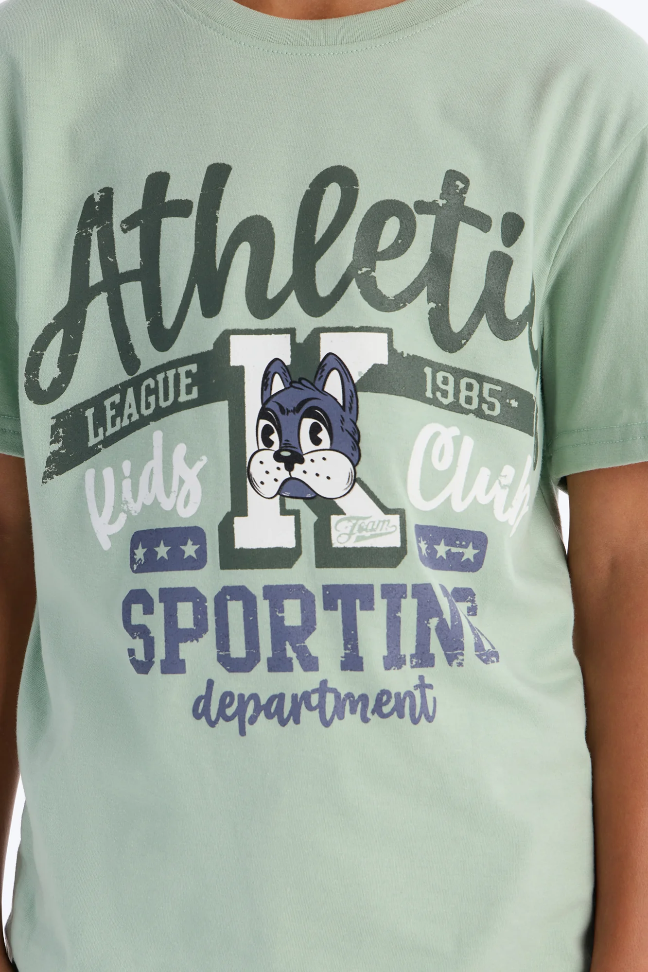 Mini He's An Athlete Short Set - Green/combo - Image 4