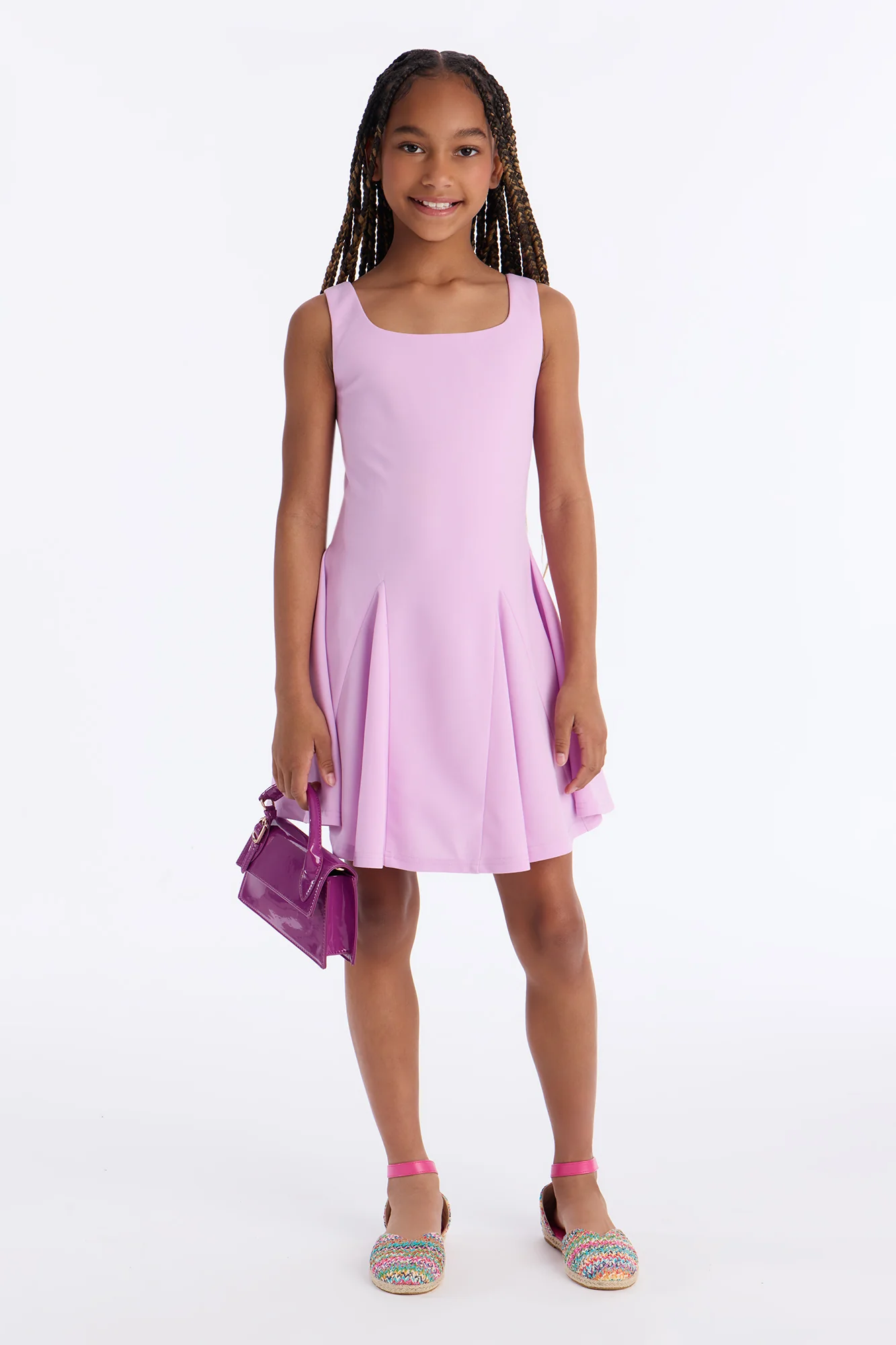 Mini Hila Dress - Lavender - Image 2