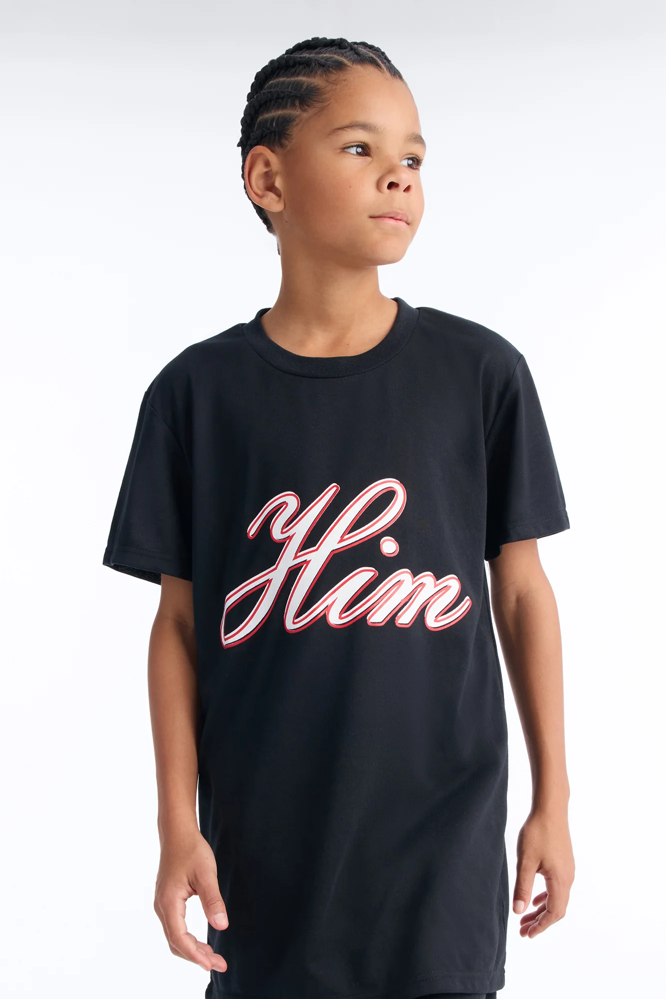 Mini Him Jogger Pant Set - Black - Image 2