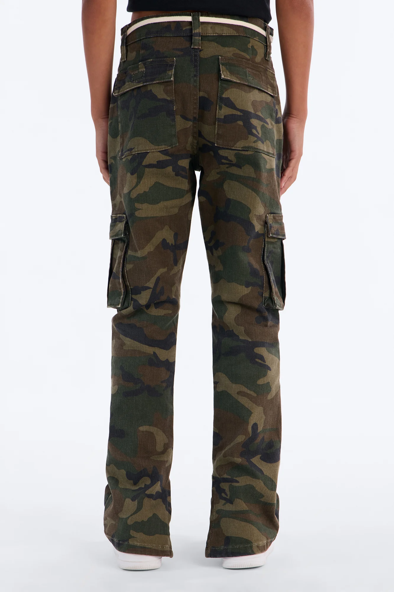 Mini Hunter Slim Cargo Pants - Camouflage - Image 5
