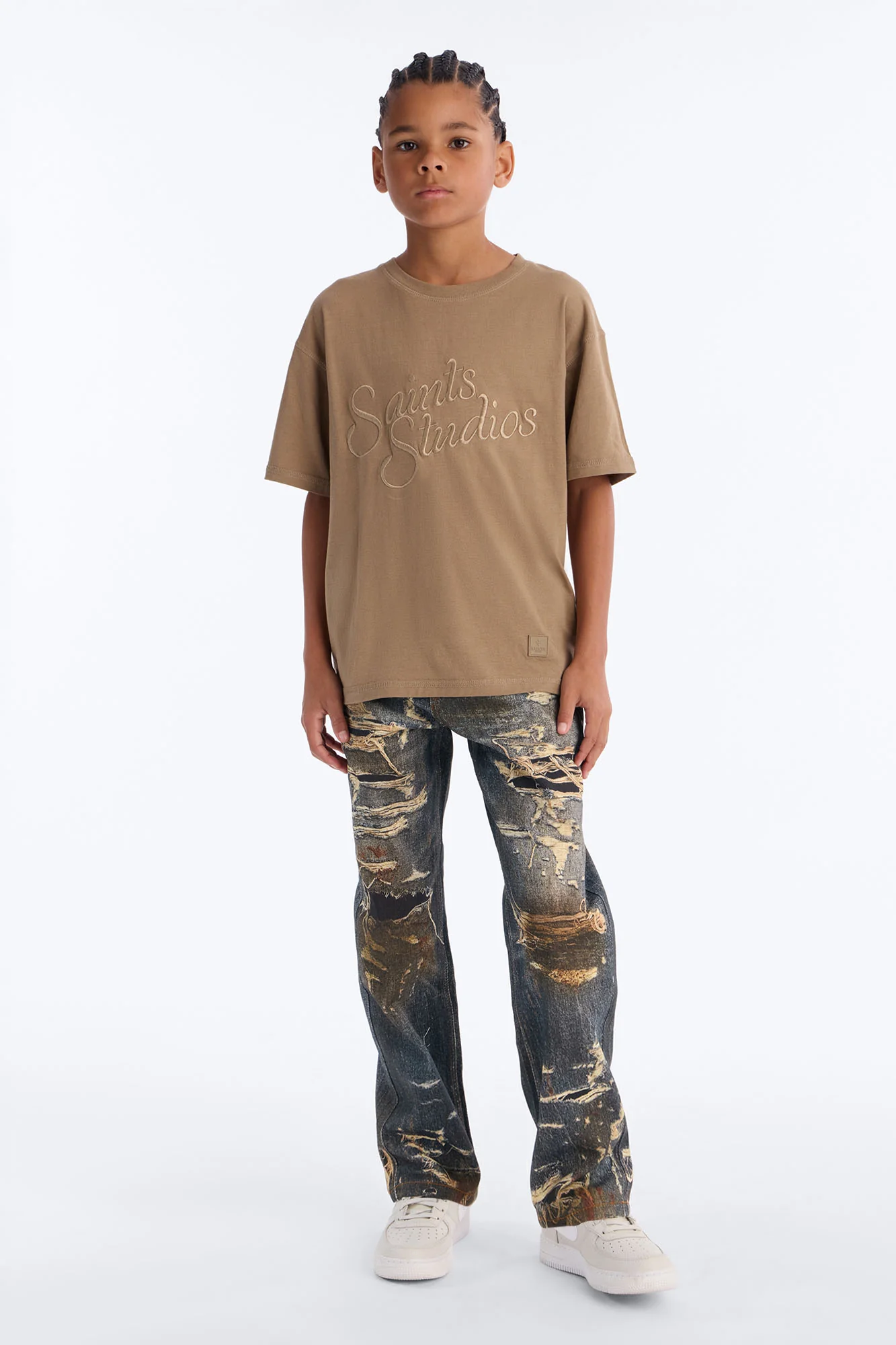 Mini I Got It Printed Jeans - Vintage Wash - Image 2