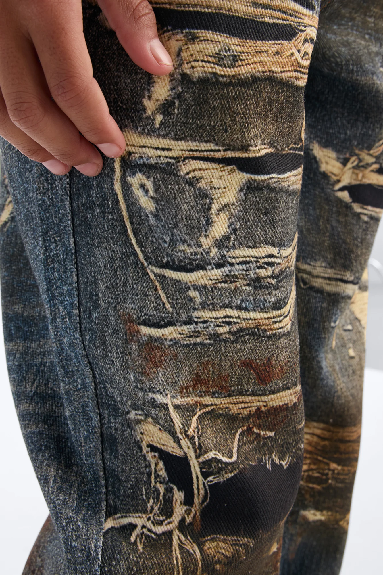 Mini I Got It Printed Jeans - Vintage Wash - Image 3