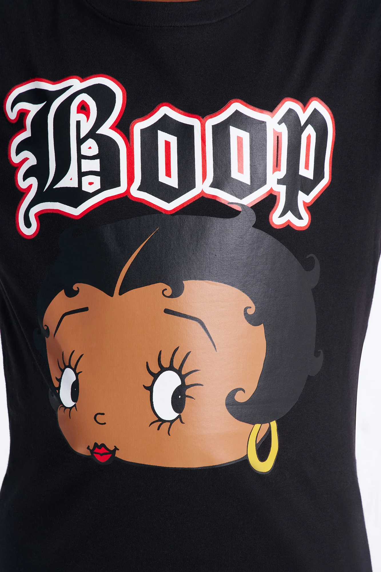 Mini Iconic Betty Boop Short Sleeve Tee - Black - Image 3