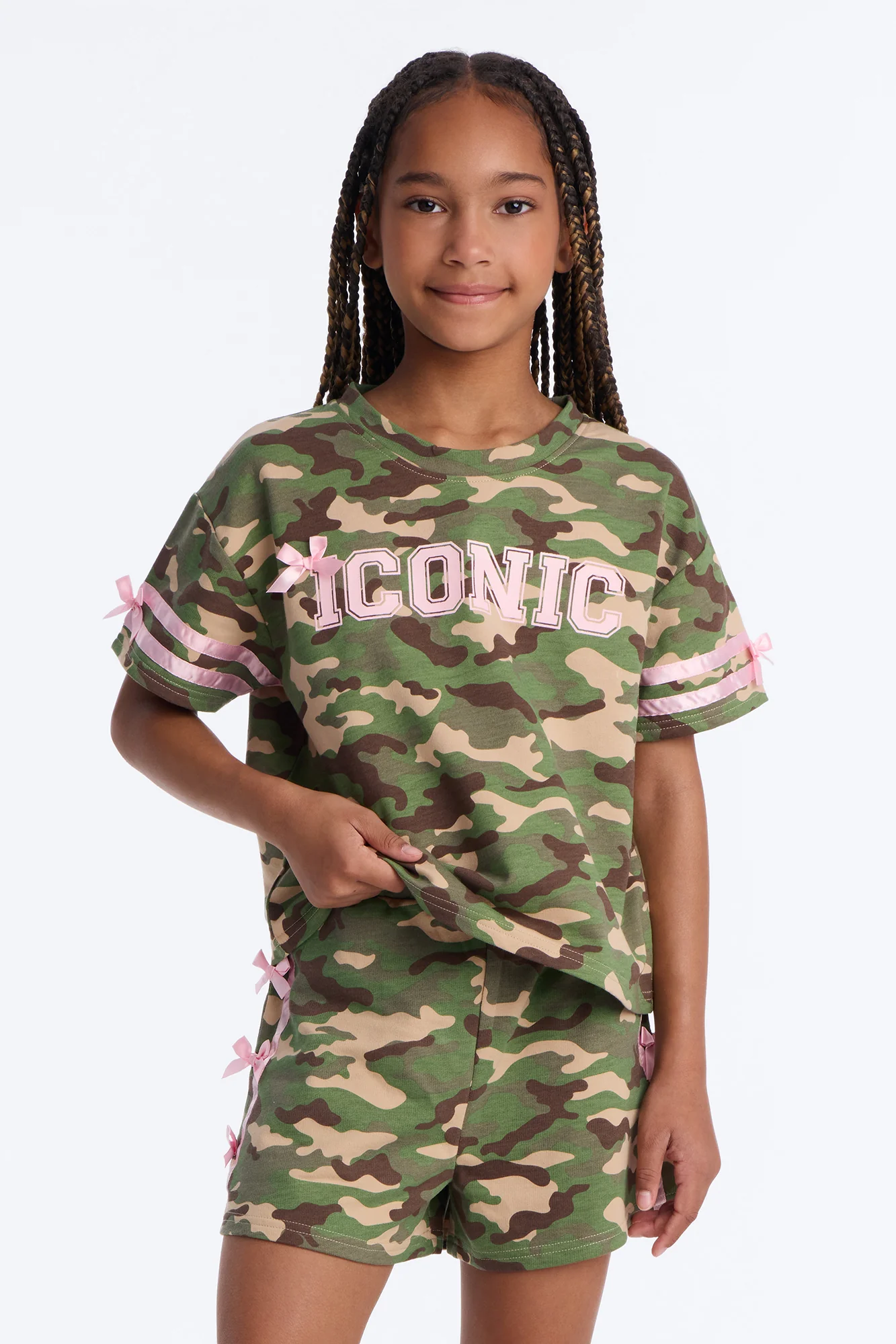 Mini I’m Iconic Short Set - Camouflage - Image 2