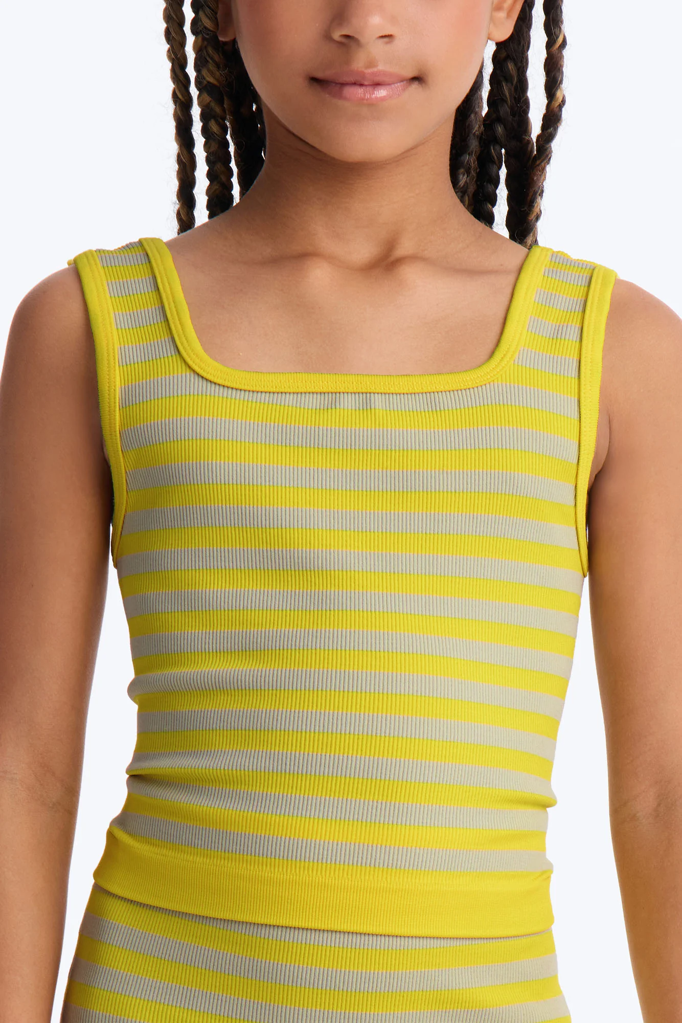 Mini I'm So Happy Short Set - Yellow/combo - Image 3