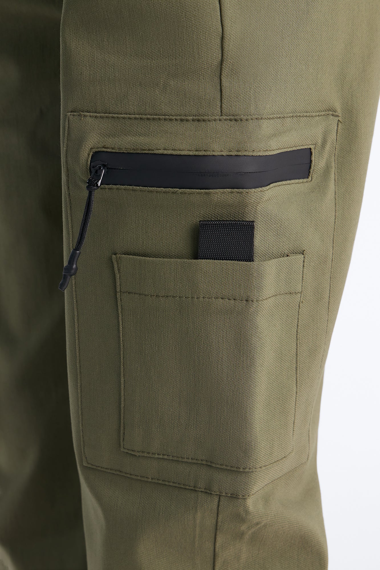 Mini Joseph Tech Twill Cargo Pants - Olive - Image 3
