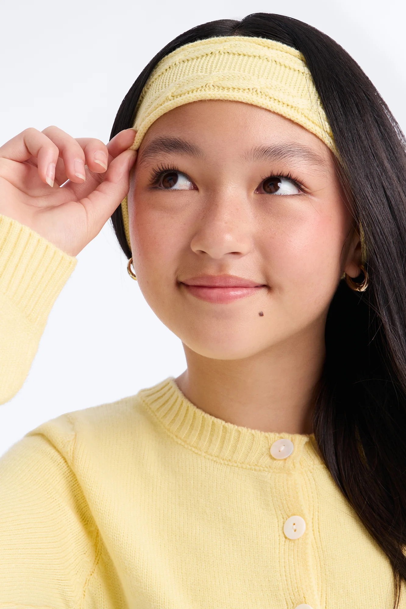 Mini Karmen Sweater 3 Piece Skirt Set - Yellow - Image 3