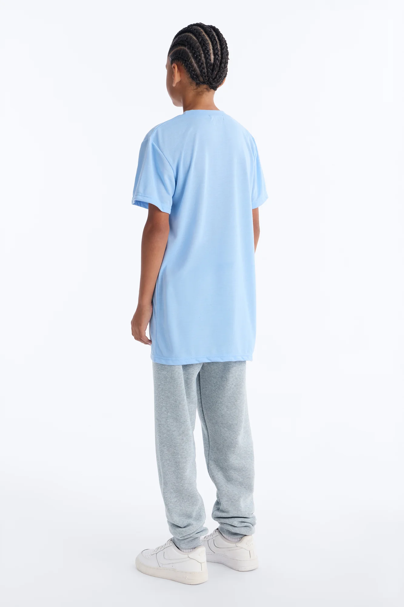 Mini King Of All Things Jogger Pant Set - Grey/combo - Image 4