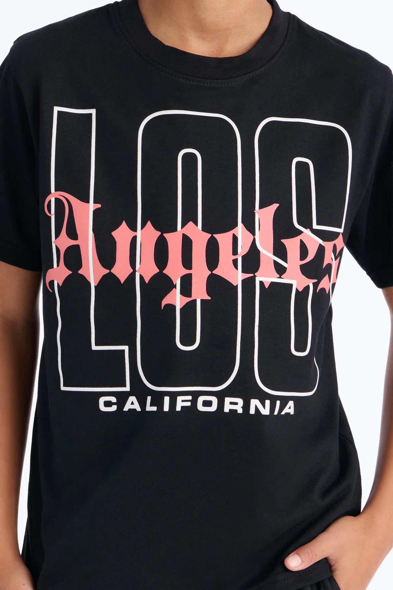 Mini LA Living Mesh Short Set - Black - Image 2
