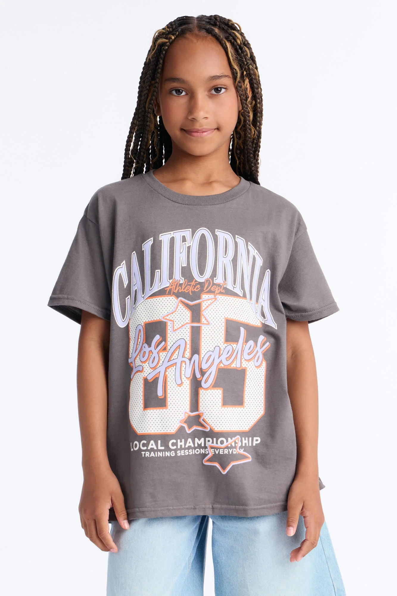 Mini Los Angeles Local Championship Short Sleeve Tee - Charcoal