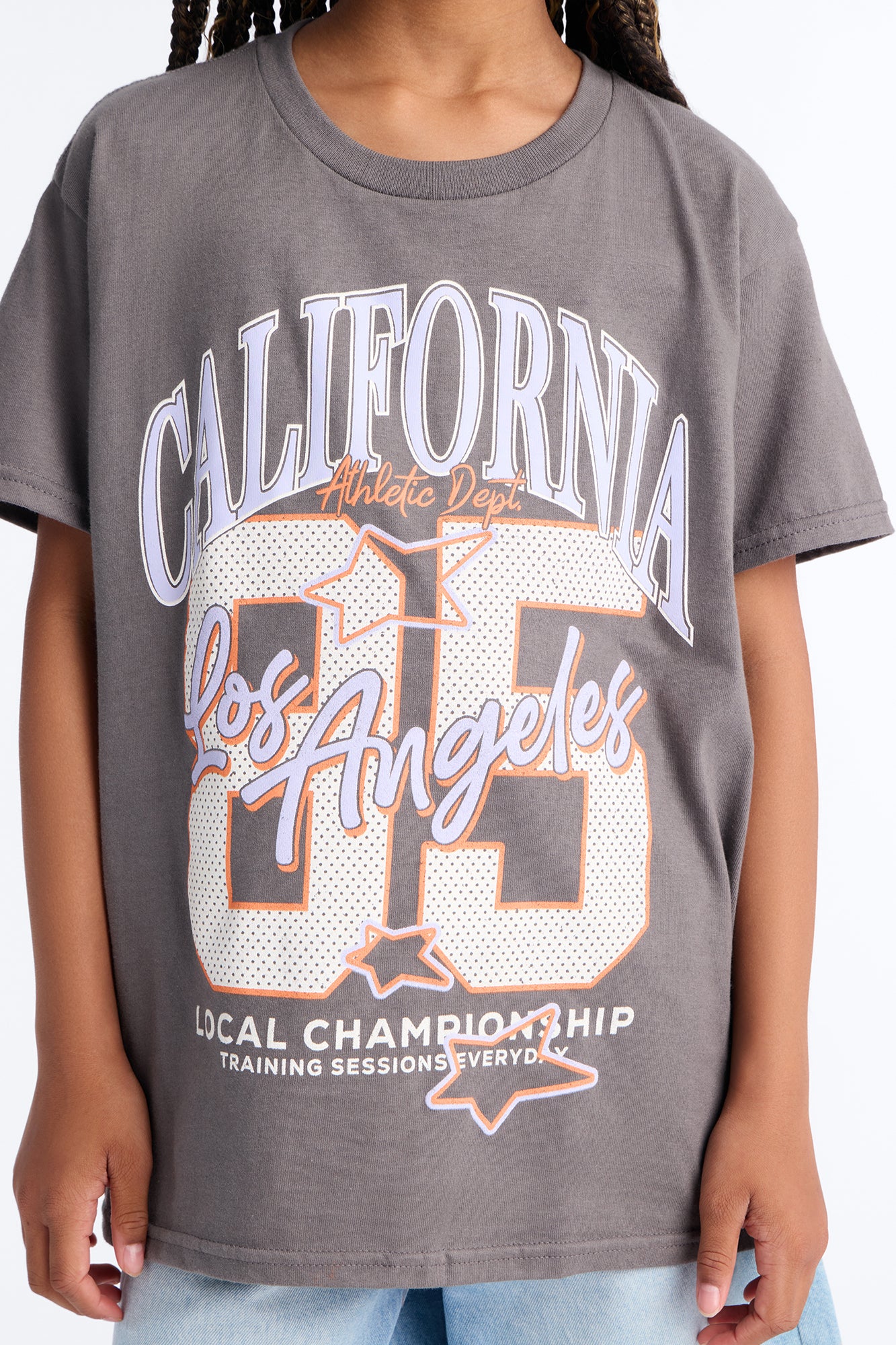 Mini Los Angeles Local Championship Short Sleeve Tee - Charcoal - Image 3