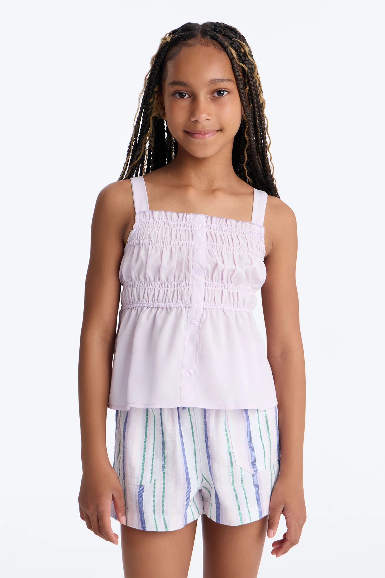 Mini Lovely Sunshine Short Set - Lilac - Image 2