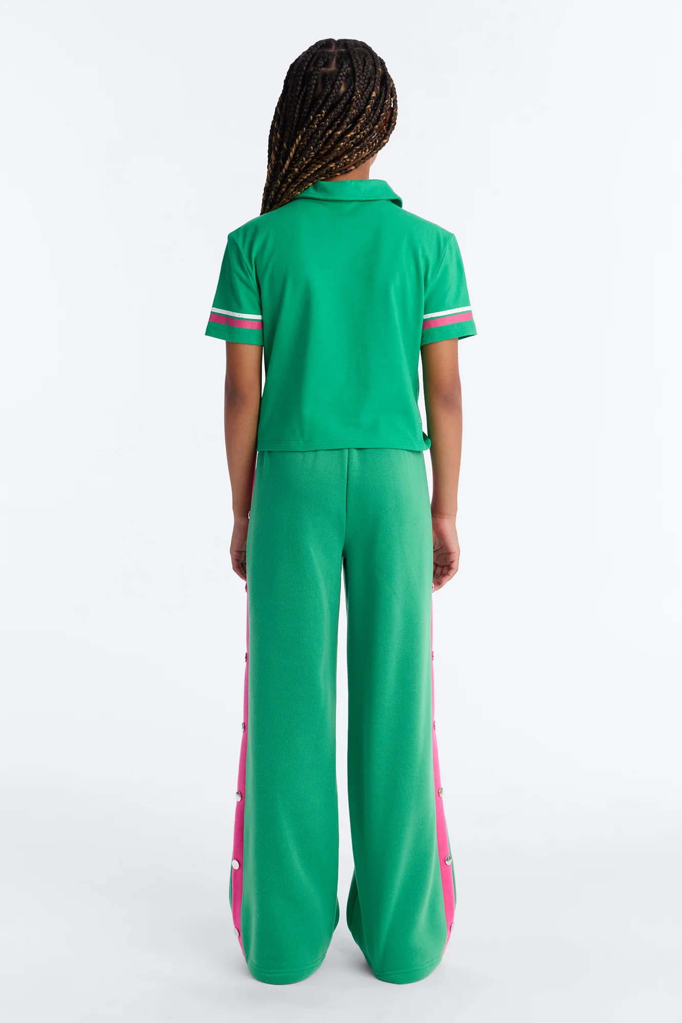 Mini Loving My Lifestyle Pant Set - Green - Image 4