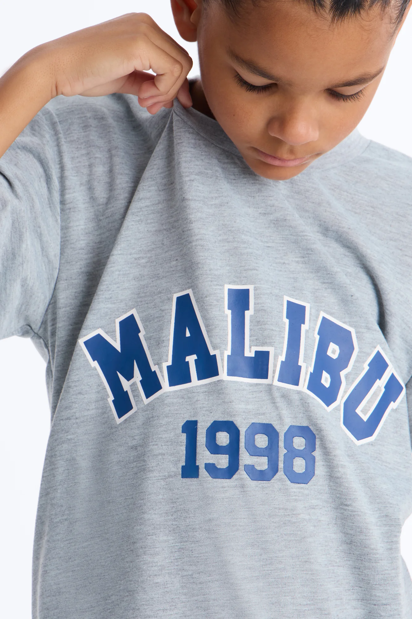 Mini Malibu 1998 Jogger Pant Set - Heather Grey - Image 2