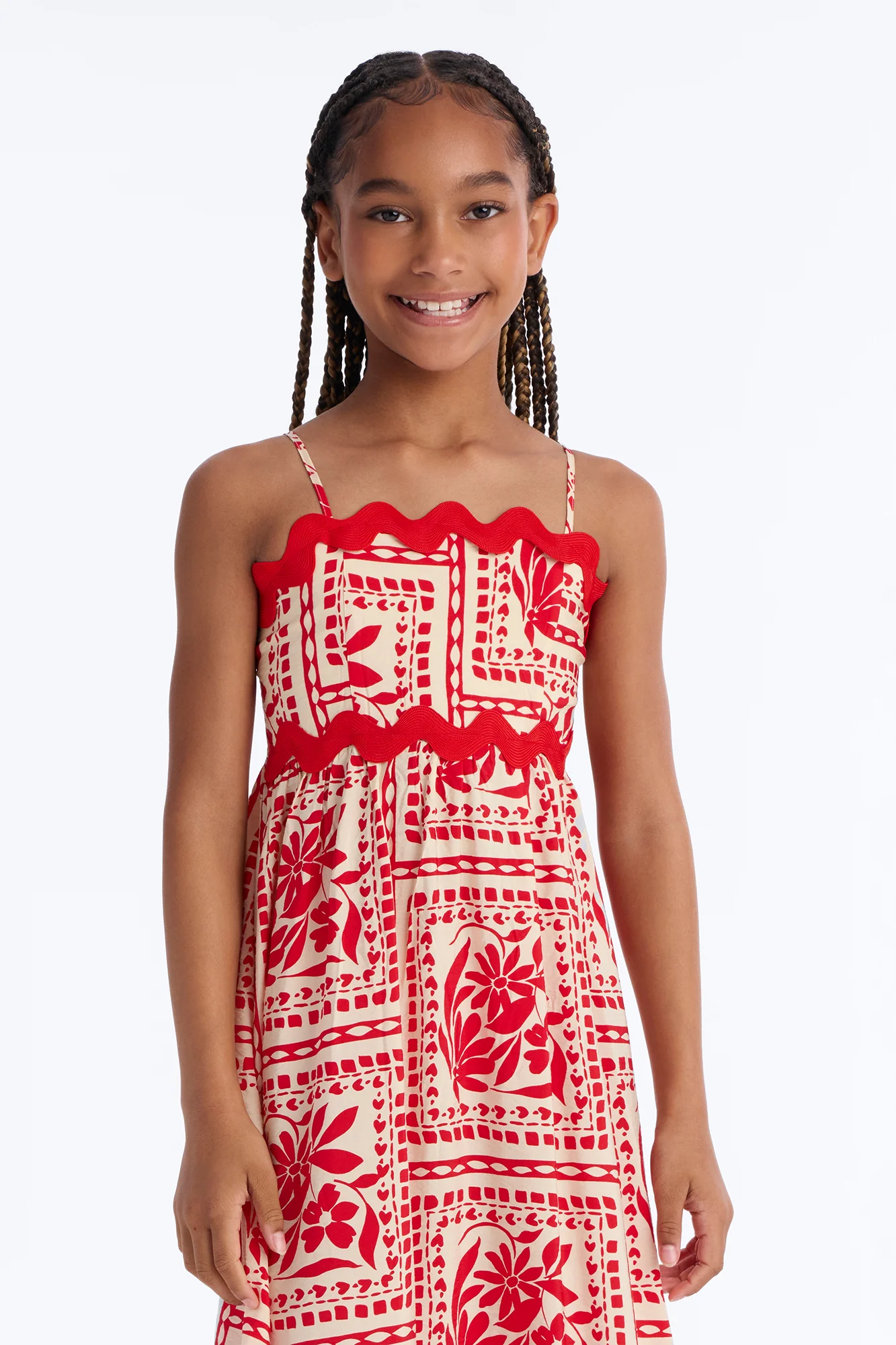 Mini Marissa Maxi Dress - Orange/combo - Image 2